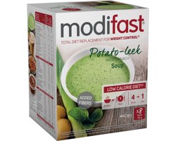 Modifast Intensive Soep prei aardappel spinazie 8X55G