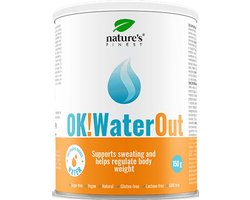 Nature's Finest OK!WaterOut | voedingssupplement | Een heerlijk drankje dat overtollig water helpt verwijderen en bijdraagt ​​aan gewichtsverlies - met Brandnetelwortel extract, Vlierbessen extract