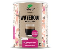 Nature's Finest Waterout Coffee | 4-in-1 koffiedrankmengsel voor het aftappen van water, helpt bij gewichtsverlies en meer energie - met gepatenteerd Cactinea™ water uitscheiding formule, veganistisch en vegetarisch, lactosevrij