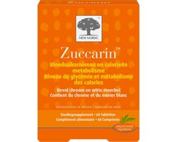 New Nordic Zuccarin - Bloedsuikerniveau - 60 stuks - Voedingssupplement