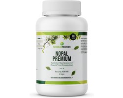 Nopal Premium - Neopuntia® Oplosbare Vezels uit Cactus Extract - Chroompicolinaat - Vetblokker - Afslankpillen - 90 caps