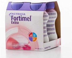 Nutricia Fortimel Extra Aardbei 4 x 200m