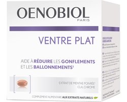 Oenobiol Platte Buik 60 capsules - afslanken & vermageren