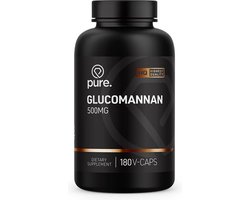 Pure. Glucomannan - Fatburner - 180 vegan capsules