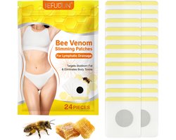 Sefudun Bijengif Afslankpleisters 24 stuks - Bee Venom Slimming Patch - Afval Pleister Buik - Afslanken - Afvallen - Vetverbrander