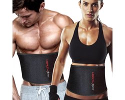 Soothe Zweetband Buik – Waist Trainer – Buikband afvallen – Afslankband – Zweetpak Heren en Dames – Sauna Belt – Incl E-Book