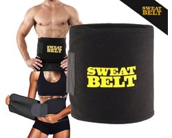 Sweat belt - Unisex - Fitness Steunband – Afvalband – Zweetband – Vermager Buik - Afslank Gordel Band - Fitness Steunband – Thermische slimming Band – Buikband – Afslankband –