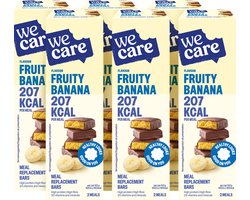 WeCare Meal replacement Bars fruity banana 6 x 2 repen