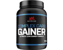 XXL Nutrition - Complex Carb Gainer - Maaltijdvervanger, Weight Gainer, Shake Spiergroei & Herstel - Banaan - 1000 Gram