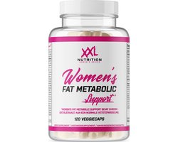 XXL Nutrition - Women's Fat Metabolic Support - Speciaal Voor Vrouwen Ontwikkelde Formule Voor Vetverbranding - 120 Veggiecaps