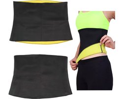 Zweetband voor de buik L - Waist trainer - Buikband afvallen - Afslankriem - Sauna Band - Waist shaper