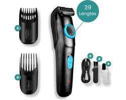 3 in 1 Baardtrimmer Mannen - Body Trimmer Heren - Tondeuse - Haartrimmer Lichaam - Bodygroomer - 39 Standen - Hoofd & Baard Haar Multi Groomer Machine - Beard Shaver Trimapparaat