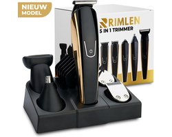 5 in 1 Baardtrimmer voor mannen - Trimmer voor Baard en Lichaam - Neus en Oor -Bodygroomer - 0.5-10MM