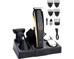 Baardtrimmer - Scheerapparaat - 11 in 1 Gezicht & Baard Trimmer - Tondeuse - Skull Shaver - Scheerapparaten Mannen - Neustrimmer