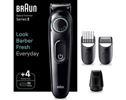 Braun Baardtrimmer - Series 3 - BT3421 - Trimmer Voor Heren met 50 minuten Gebruiksduur