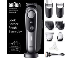 Braun Baardtrimmer - Series 9 - BT9440 - Trimmer Met Kapperstools en 180 Minuten Gebruiksduur