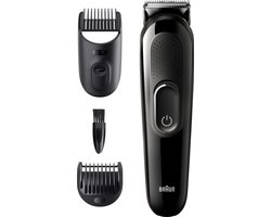 Braun Multigroomer 3 SK2300, 3-in-1 Baardtrimmer Voor Mannen, Haartrimmer, Voor Gezicht, Haar