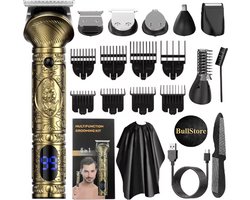 BullStore Luxe 6in1 Baardtrimmer - tondeuse - scheerapparaat - Bodygroomer - Luxe verzorging set - trimmer - voor het hele lichaam