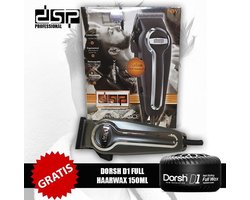 DSP Salon Professional Bekabeld Haar En Baard Trimmer F-90037 Heavy Duty + Dorsh D1 Full Haarwax 150ml.jpg