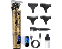 Equivera Professionele Tondeuse - Draadloos - Trimmer Voor Mannen - Haartrimmer - Baardtrimmer - LED-Display