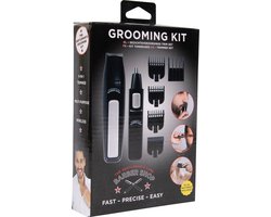 Gentlemen's Barbershop Grooming set (nose/ear/beard trimmer) - 9-in-1