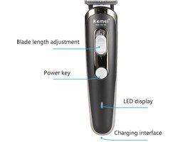 Kemei KM-9030 draadloze trimmer