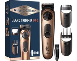 King C. Gillette Baardtrimmer PRO voor mannen - met precisiedraaiknop voor 40 lengte-instellingen