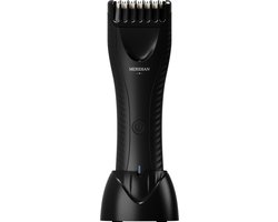 MERIDIAN The Trimmer Plus waterdichte lichaamshaartrimmer Onyx zwart