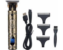 Multifunctionele Haar en Baard Trimmer - Tondeuse - Oplaadbaar - Barbier - Brons - XD-Xtreme