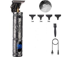 Multifunctionele Haar en Baard Trimmer - Tondeuse - Oplaadbaar - Barbier - Zilver - XD-Xtreme