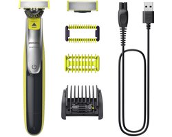 Philips OneBlade Face+Body - QP2834/20 - Trimmer, scheerapparaat en styler