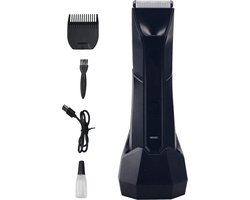 Professionele Haartrimmer Met Laadstation - Scheeraparaat - Baardtrimmer - Elektrische Trimmer voor Mannen - 0 Tot 3,5 mm - USB Oplaadbaar - Haar- en Baardtrimmer - IPX5 Waterdicht - Met LED Licht - Zwart