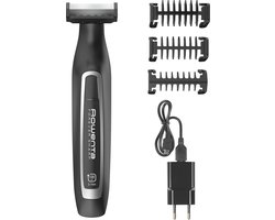 Rowenta Forever Sharp TN6000 - Baardtrimmer - Nat en droog -  Zwart, Zilver