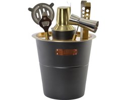 RVS cocktailshaker set 7-delig 500 ml - Cocktails maken - Complete cocktail set