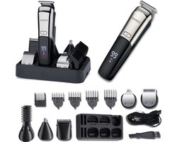 SAMEX - 6 in 1 Scheerset - Haar Trimmer - Neus Trimmer - Trimmer Baard en Lichaam - Scheerapparaat en Styler