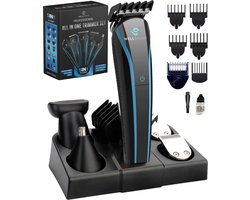 Wellshave 5 in 1 Baardtrimmer Mannen - Trimmer Baard en Lichaam - Bodytrimmer heren - Bodygroomer mannen