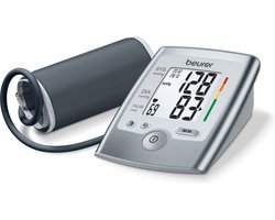 Beurer BM 35 Bloeddrukmeter Bovenarm - Aanbevolen door Hartstichting - Blood Pressure Monitor met Hartslagmeter – Hartritmestoornisdetectie - Aritmiedetectie - Risico-indicator – Klinisch gevalideerd – 5 jaar garantie