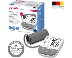 Beurer BM 53 Bloeddrukmeter Bovenarm – 60 Dagen Buy & Try - Klinisch gevalideerd – Groot XL Verlicht Display –Premium Manchet (22-42 cm) – 5 Jaar Garantie