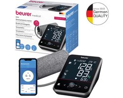 Beurer BM 64 bloeddrukmeter bovenarm - Smart - AFIB Detectie - Gepatenteerde rustindicator - Manchet 22-42 cm - 5 jaar garantie