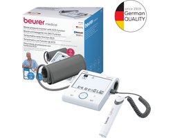 Beurer BM 96 ECG Bloeddrukmeter bovenarm - ECG functie - AFIB detectie - Bluetooth® - App: Beurer Healthmanager Pro - Rapport voor dokter - 5 jaar garantie