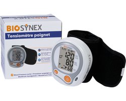 BioSynex Pols Bloeddrukmeter - Met Armband - Aritmie Detectie - Gemiddelde Metingen - Draagbaar Gemak - Gezonde Monitoring Technology