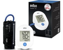 BRAUN BUA4000EU - Bovenarmbloeddrukmeter | Braun ExactFit™ | 1E Klinisch gevalideerde nauwkeurigheid | Gebruiksvriendelijk | Groot display | Universele manchet | Voor thuisgebruik