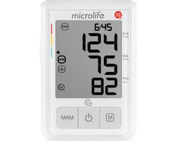 Microlife BP B3 AFIB - Bovenarm Bloeddrukmeter - Klinisch Gevalideerd - Nr. 1 bij Huisartsen - Aanbevolen door Hartstichting - 5 Jaar Garantie