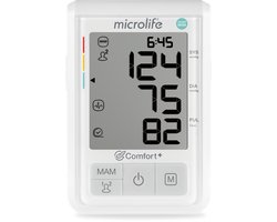 Microlife BP B3 Comfort PC - Bovenarm Bloeddrukmeter - Klinisch Gevalideerd - Nr. 1 bij Huisartsen - Aanbevolen door Hartstichting - Onregelmatige Hartslag Detectie - Extra Groot Display - 5 Jaar Garantie