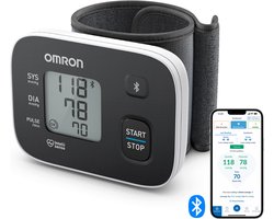 OMRON RS3 Intelli IT Bloeddrukmeter Pols - Blood Pressure Monitor met Hartslagmeter – Onregelmatige Hartslag -Klinisch Gevalideerde Polsbloeddrukmeter - 13,5 tot 21,5 cm Manchet – 5 jaar Garantie