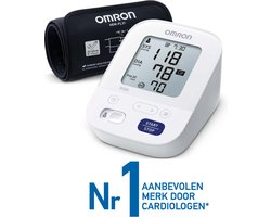 OMRON X3 Comfort Bloeddrukmeter Bovenarm - Aanbevolen door Hartstichting - Blood Pressure Monitor met Hartslagmeter – Onregelmatige Hartslag - 22 tot 42 cm Manchet – 5 jaar Garantie