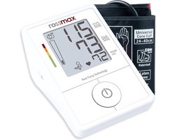 Rossmax X1 - Bloeddrukmeter Bovenarm Hartstichting - Klinisch Gevalideerd - Hartslagmeter - Onregelmatige Hartslag - Bewegingsdetectie - Incl. Opbergzak en Batterijen - Manchet 22 - 40 cm