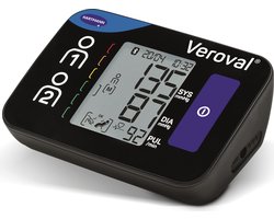 Veroval® Compact+ bloeddrukmeter bovenarm met automatische 3-voudige meting die boezemfibrilleren detecteert, geschikt bij zwangerschap