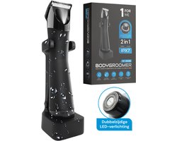 1FORME® Bodygroomer Mannen - Body Trimmer - Voor alle lichaamsdelen - Baardtrimmer - Tondeuses - 2 verschillende scheersystemen - Waterdicht