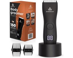 AyeWay Bodygroomer Mannen PRO - Body Trimmer Heren - Shaver voor Schaamstreek & Lichaam